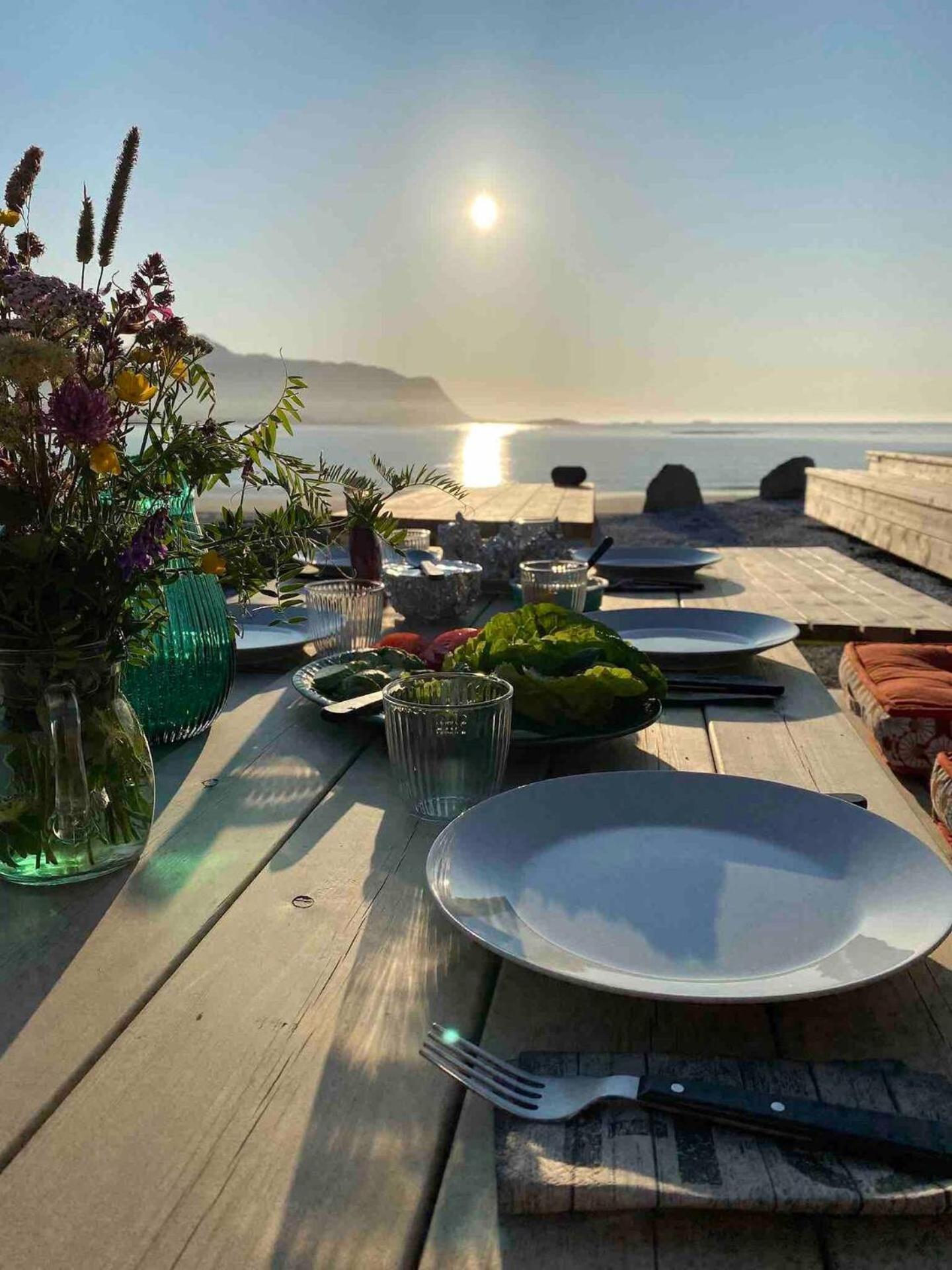 Exclusive Beach House Ramberg - Your Private Oasis 外观 照片